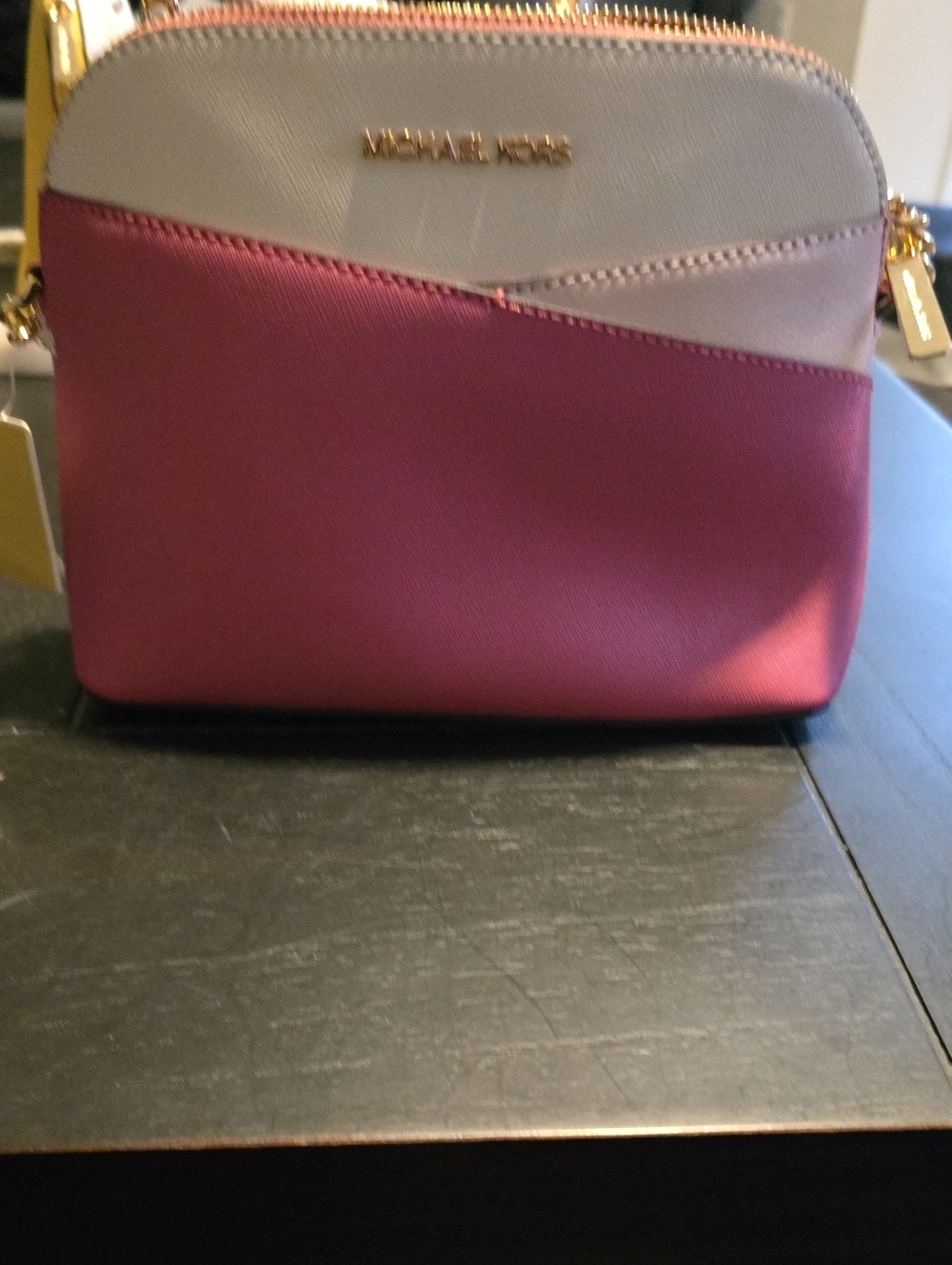 NWT Rosewood Multi Jet Set Saffiano Leather Dome Crossbody